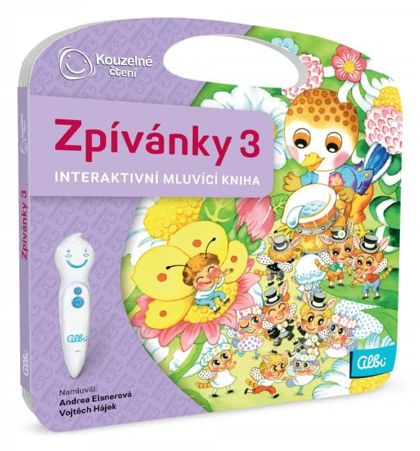 ALBI Kouzelné čtení Kniha: Zpívánky 3