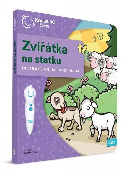ALBI Kouzelné čtení Kniha: Zvířátka na statku