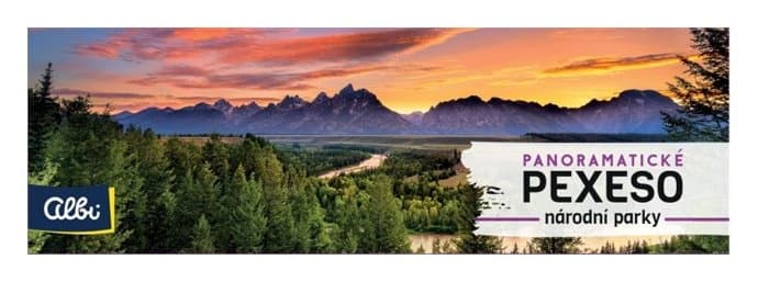 ALBI Panoramatické pexeso - Národní parky