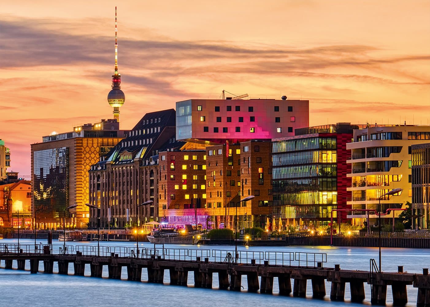 ALIPSON Puzzle Berlín 1000 dílků