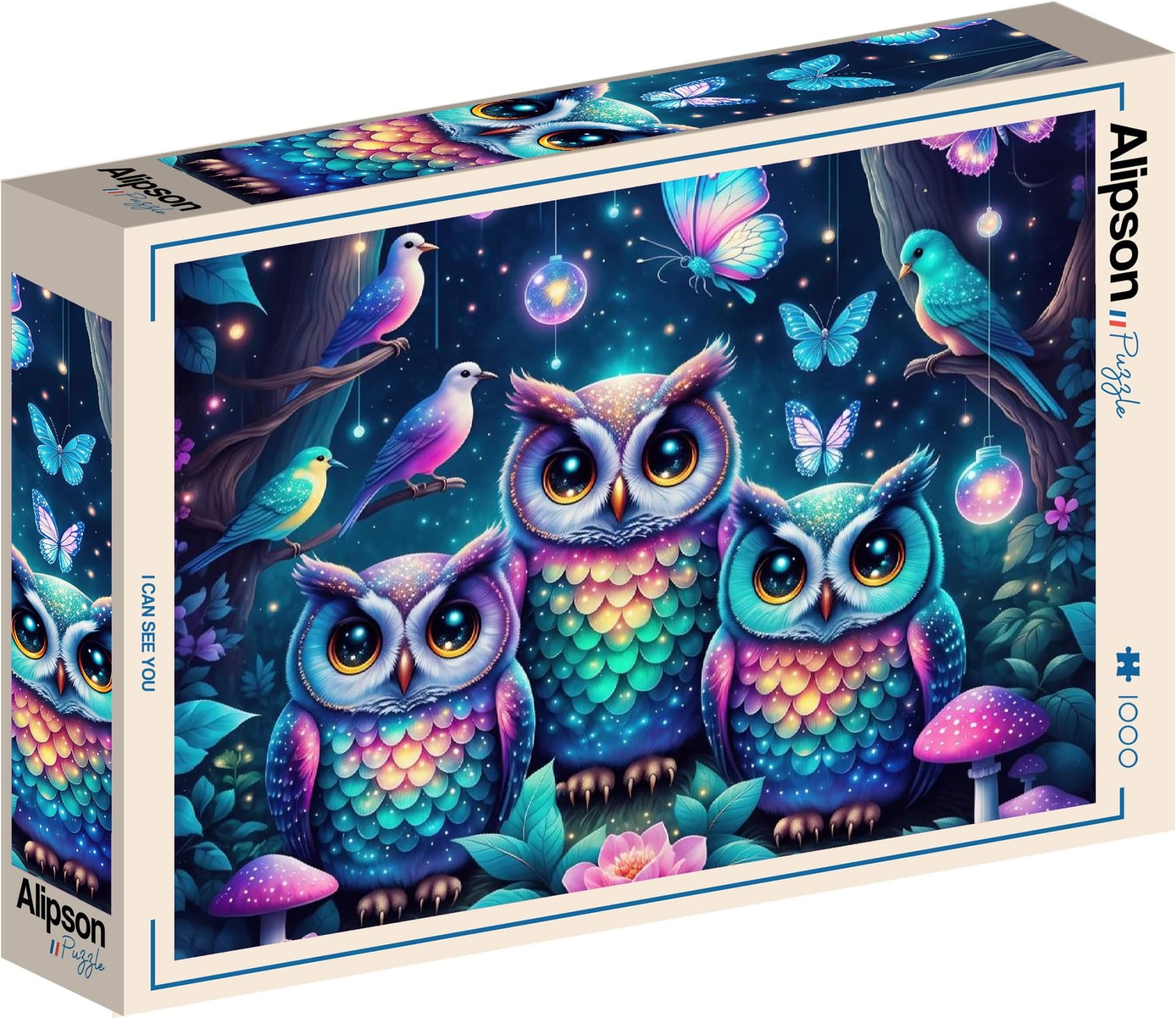ALIPSON Puzzle Já tě vidím 1000 dílků