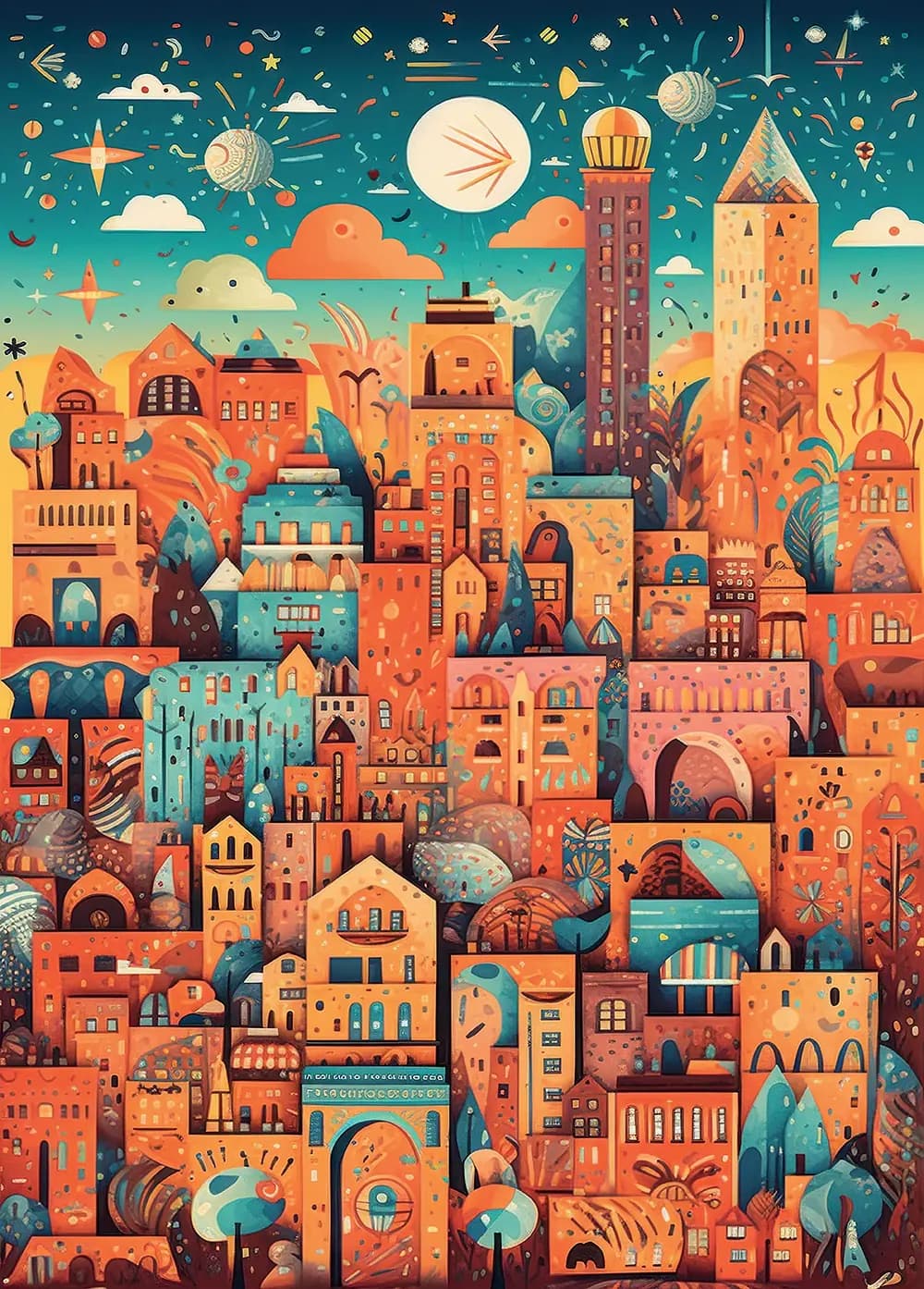 Alipson Puzzle - Puzzle Amazing City - 500 dielov