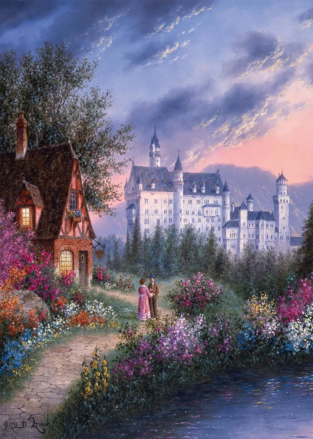 Alipson Puzzle - Puzzle Bavarian Castle - 500 dielov