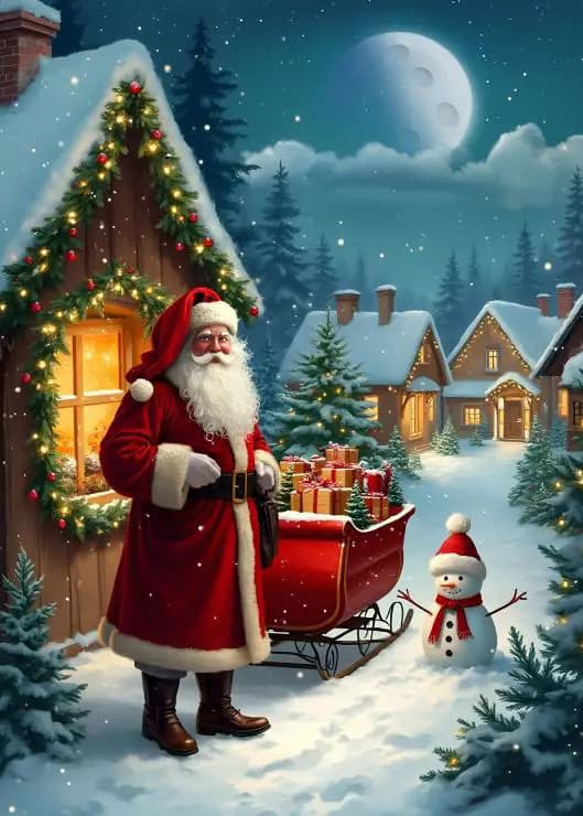 Alipson Puzzle - Puzzle Christmas Eve - 500 dielov