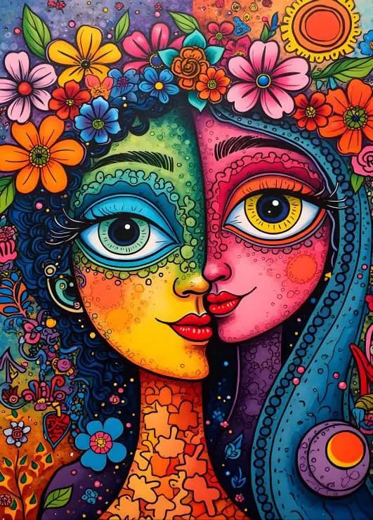 Alipson Puzzle - Puzzle Colourful Duo - 1500 dielov