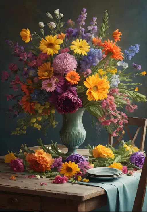 Alipson Puzzle - Puzzle Flower Bouquet - 1000 dielov