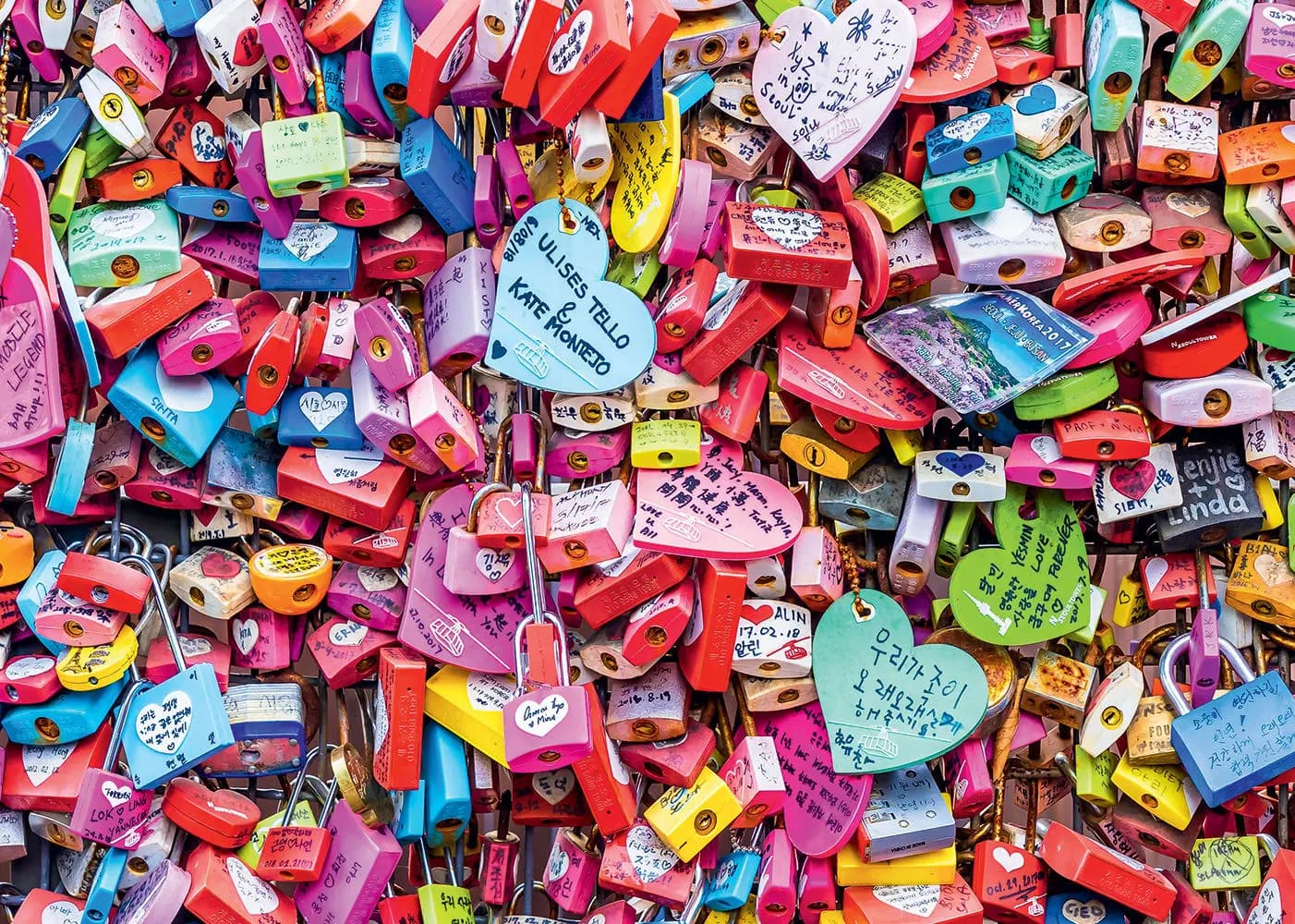 Alipson Puzzle - Puzzle Love padlock - 1000 dielov