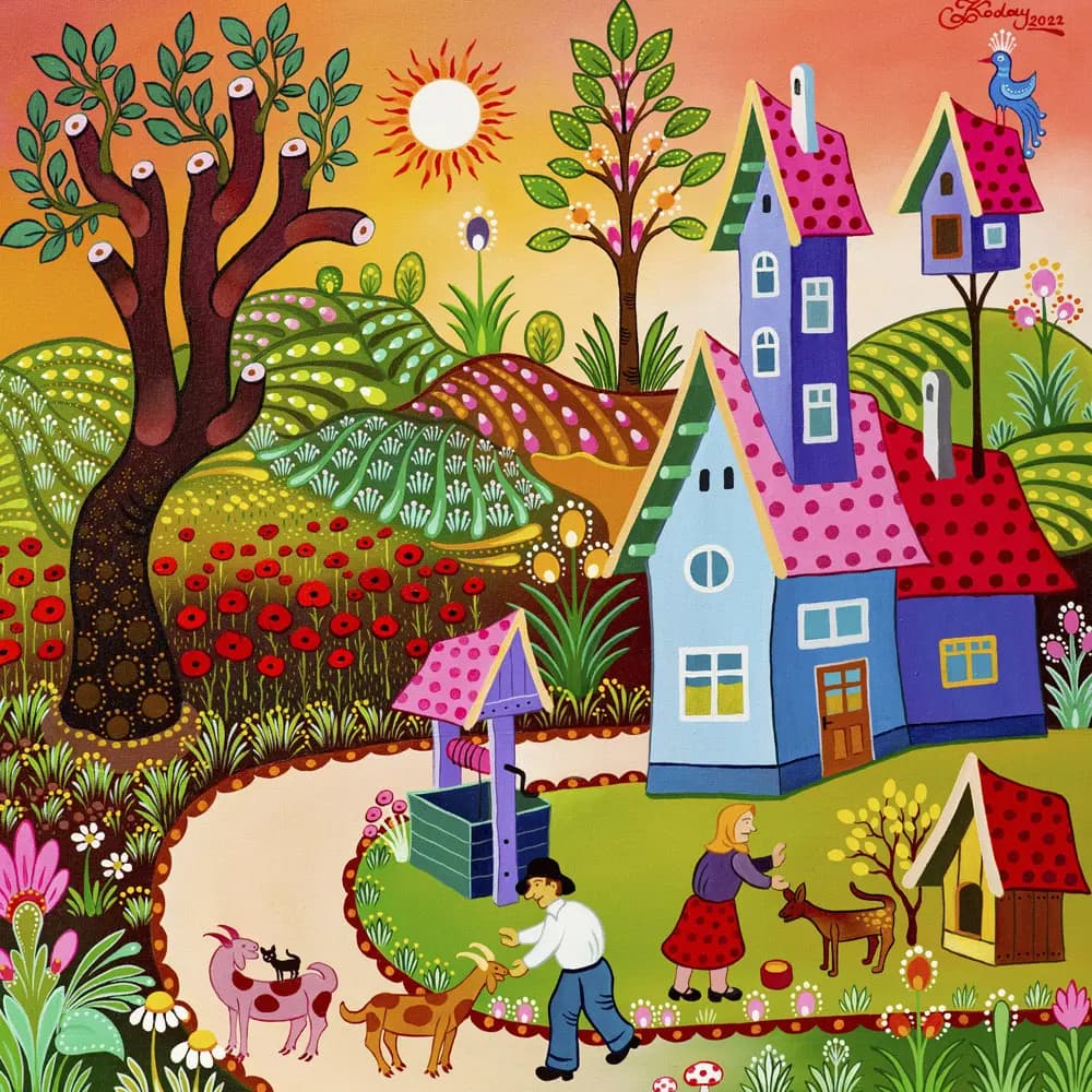 Alipson Puzzle - Puzzle Poppie Garden - 1000 dielov