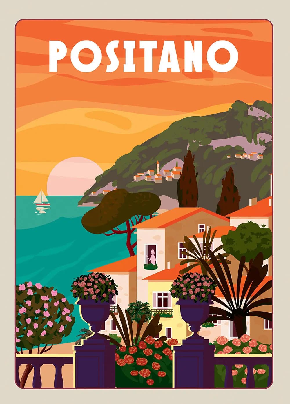 Alipson Puzzle - Puzzle Positano, Italy - 500 dielov