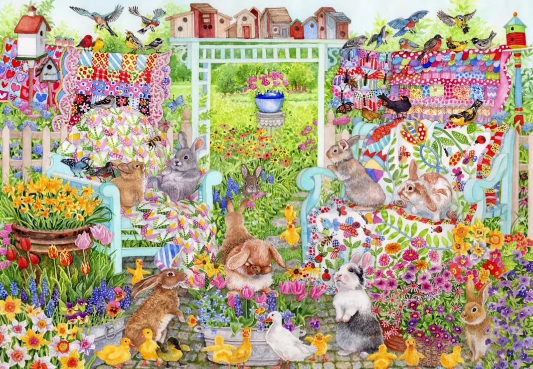 Alipson Puzzle - Puzzle Spring Quilt - 1000 dielov