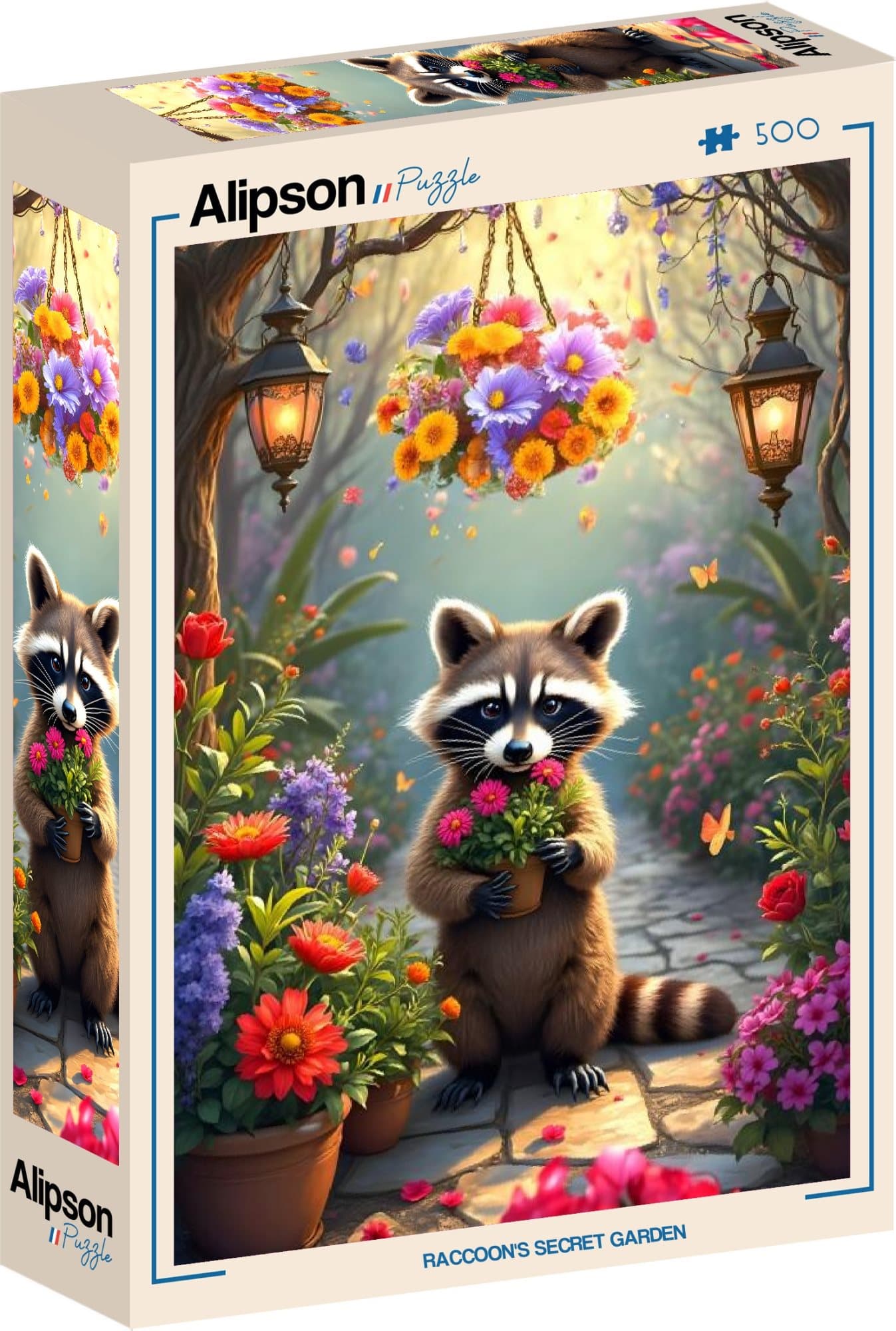 ALIPSON Puzzle Tajná zahrada mývala 500 dílků