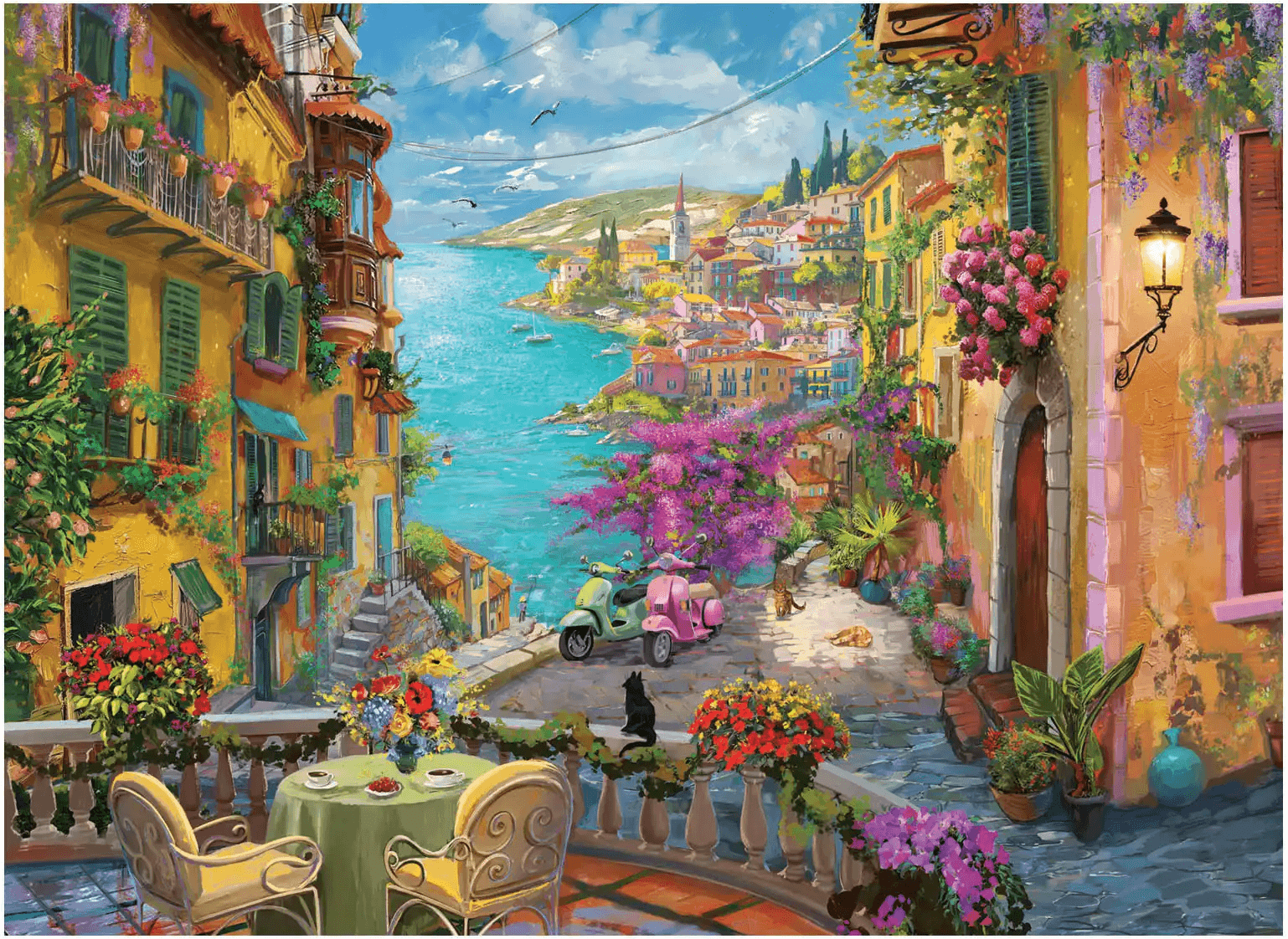 ANATOLIAN Puzzle Amalfi 4000 dílků