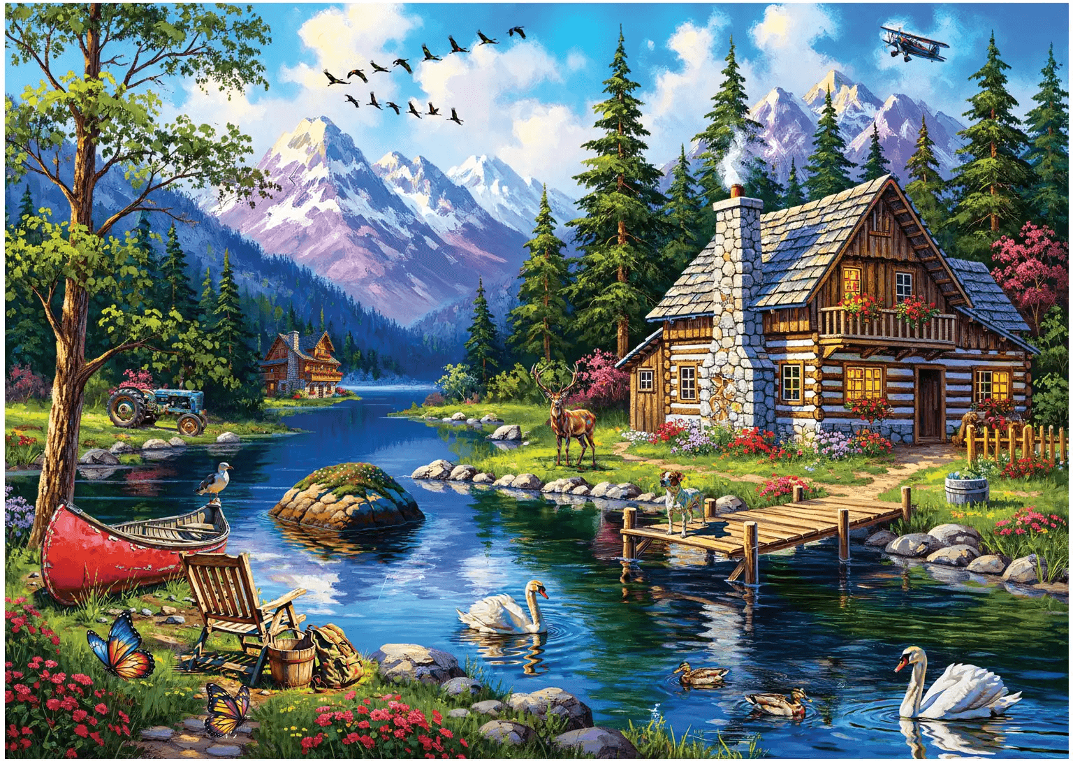 ANATOLIAN Puzzle Břeh řeky 3000 dílků