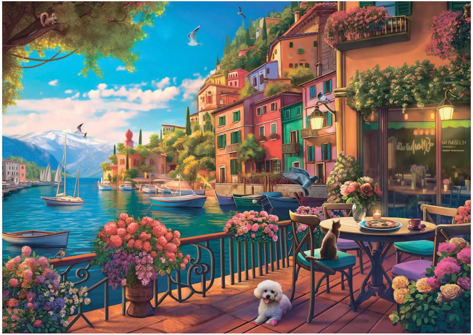 Anatolian - Puzzle Cafe Como - 700 dielov