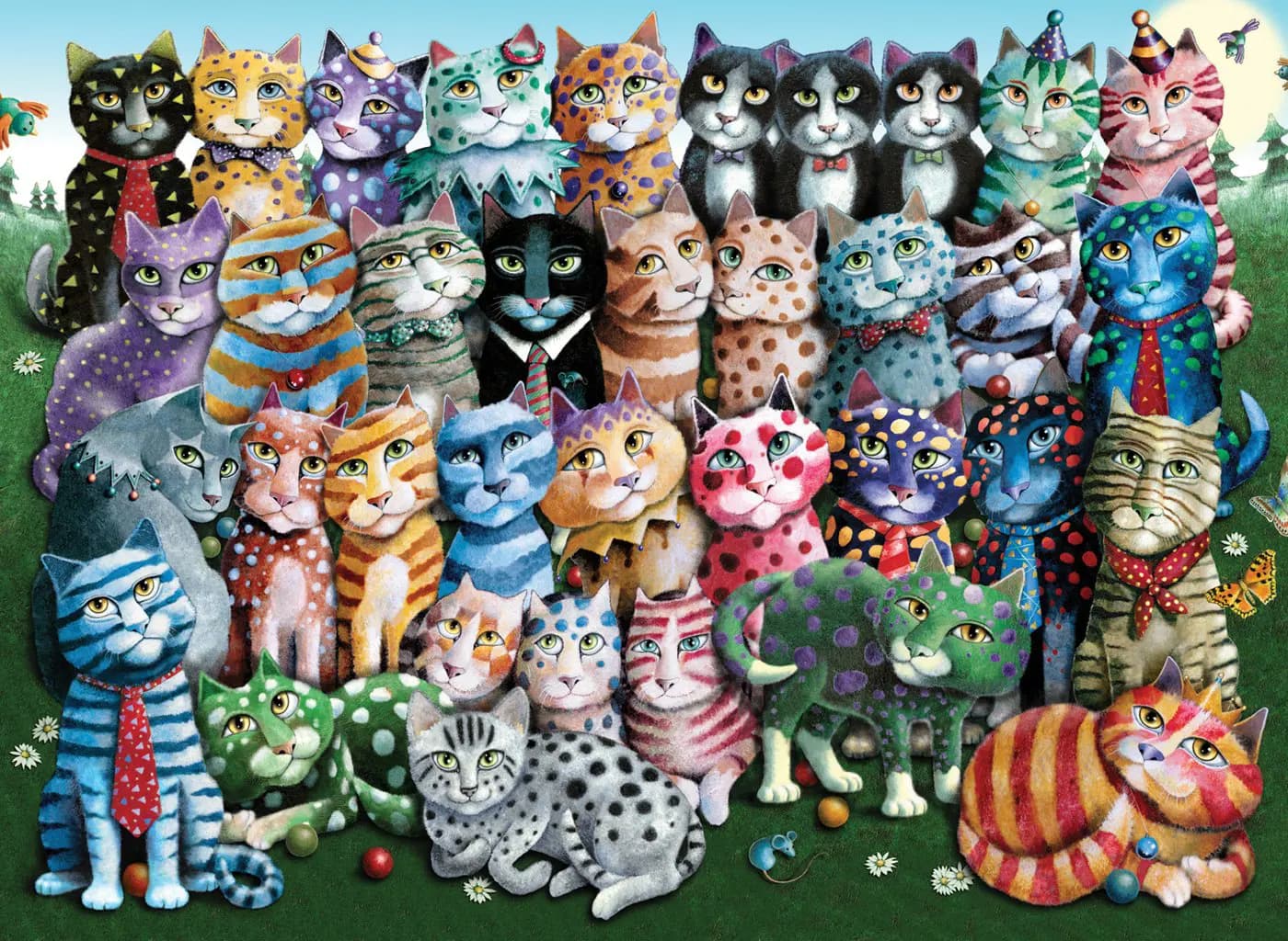 Anatolian - Puzzle Cat Family Reunion - 1000 dielov