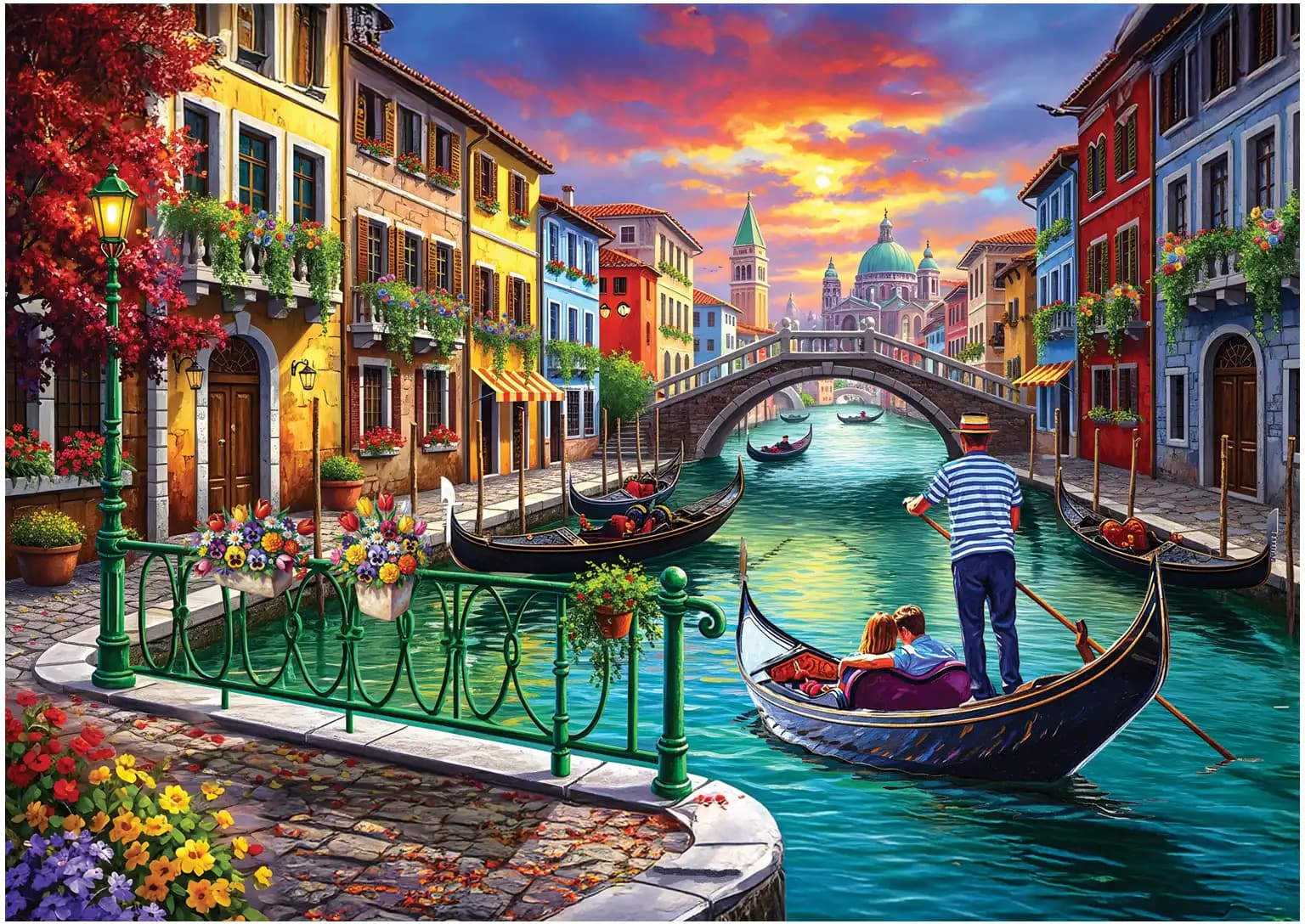 Anatolian - Puzzle Gondola Nera XL - 700 dielov