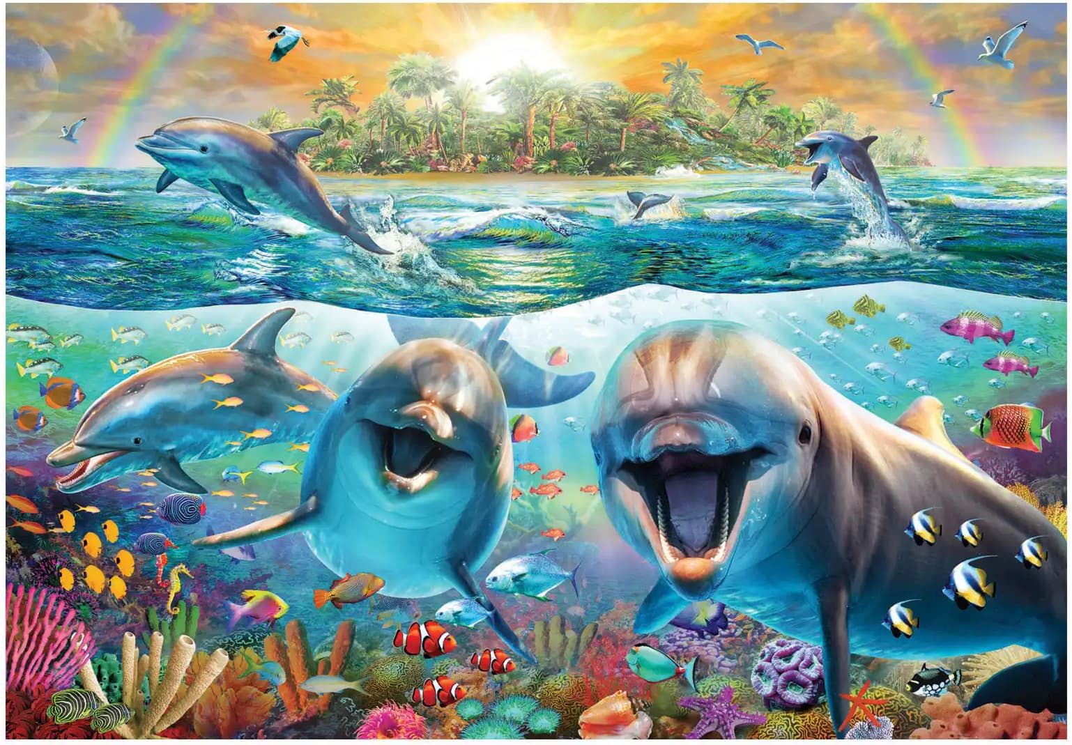 Anatolian - Puzzle Laughing Dolphins - 260 dielov