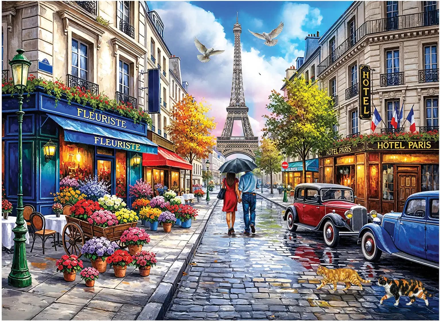 Anatolian - Puzzle Lovebirds - 1000 dielov