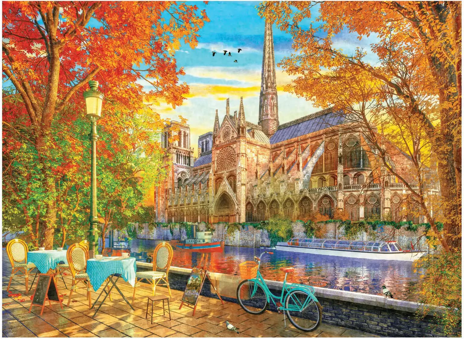 Anatolian - Puzzle Notre Dame Autumn - 1000 dielov
