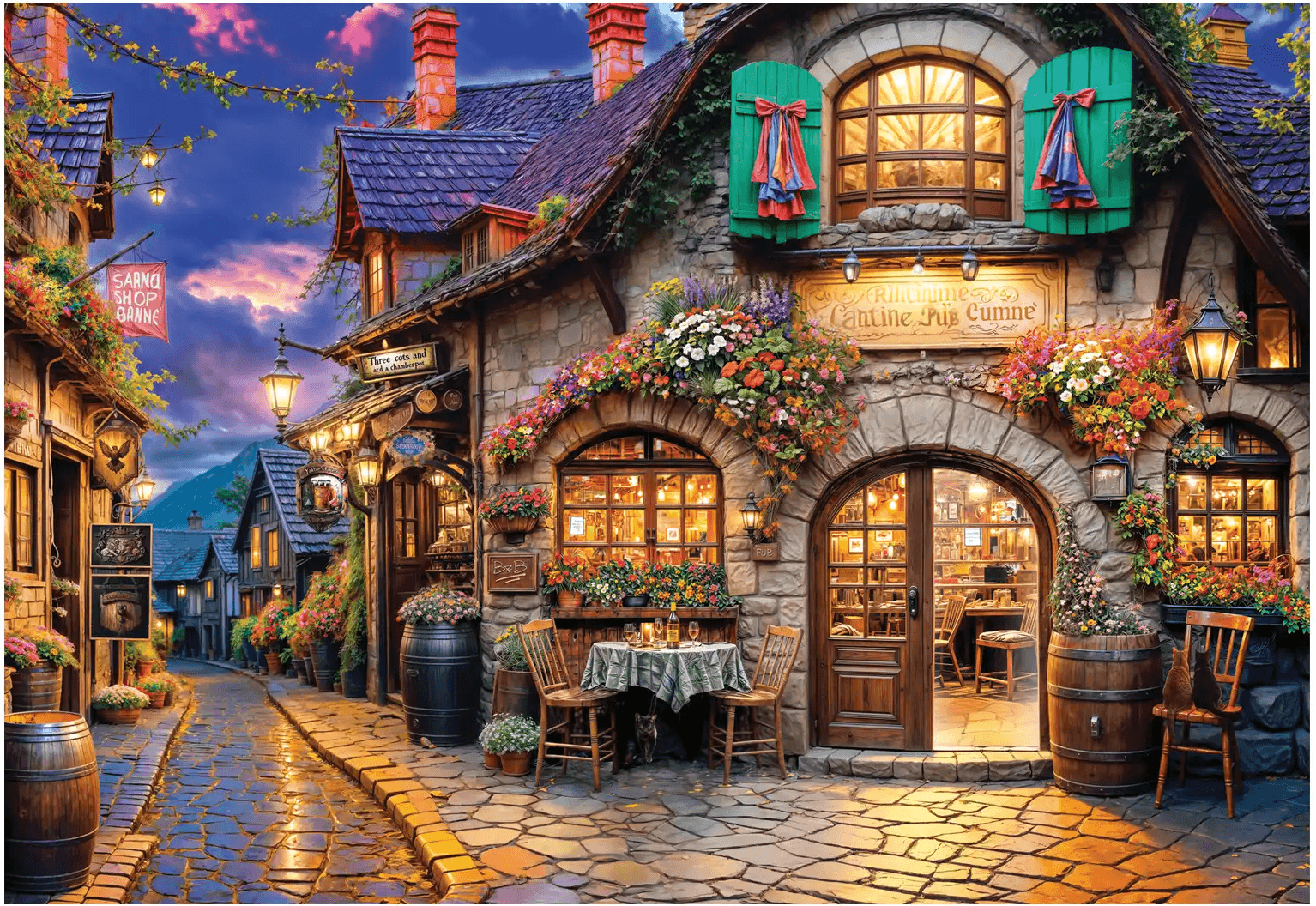 ANATOLIAN Puzzle Pouliční bar 2000 dílků