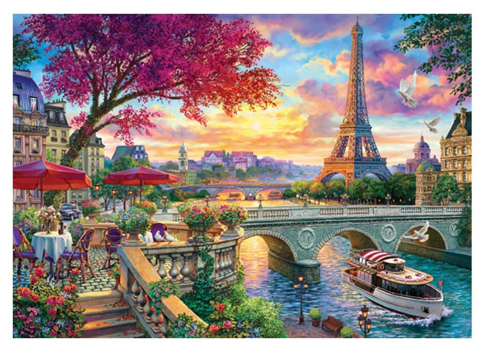 ANATOLIAN Puzzle Rozkvetlá Paříž 3000 dílků