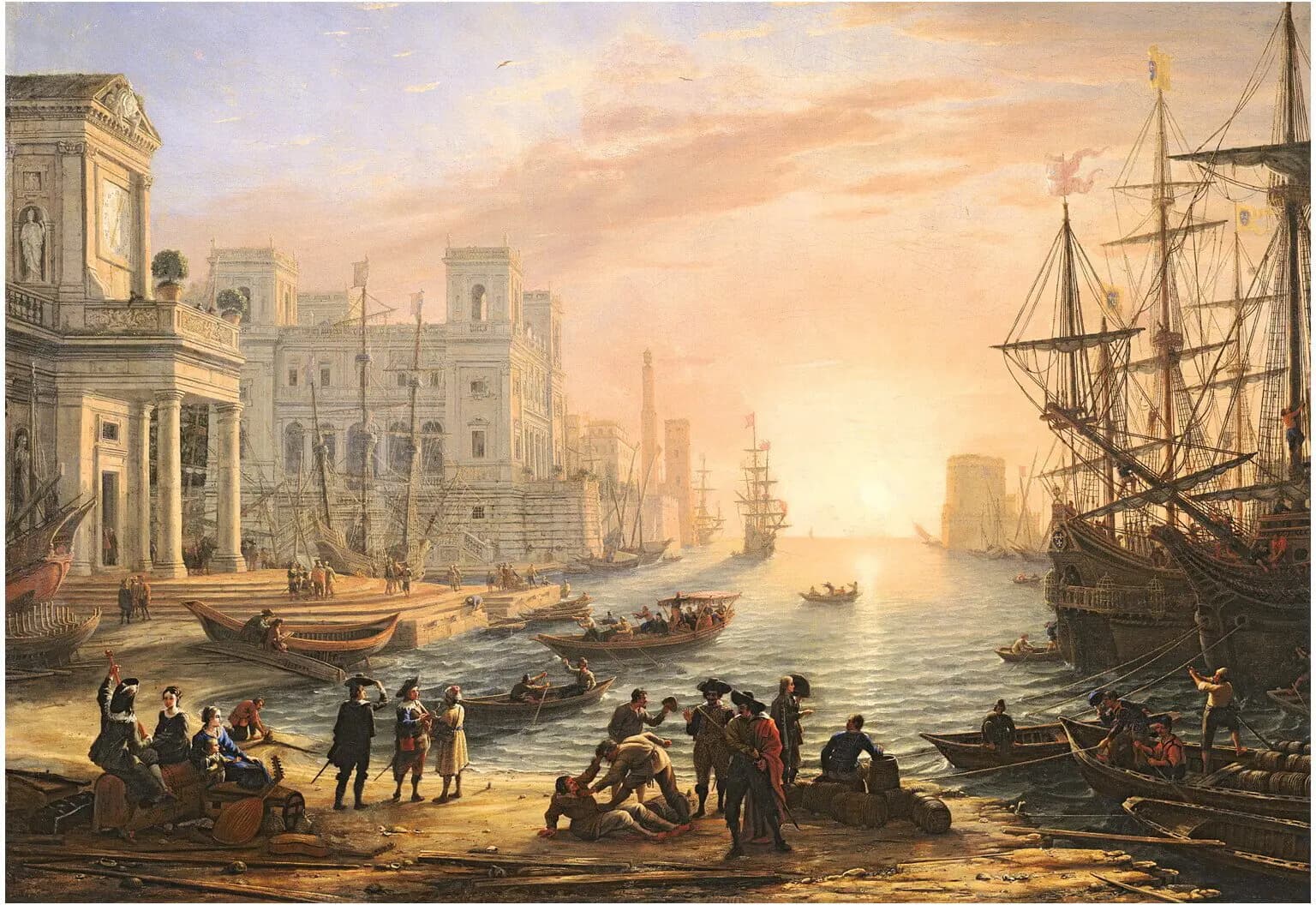 Anatolian - Puzzle Sea Port At Sunset - 2000 dielov