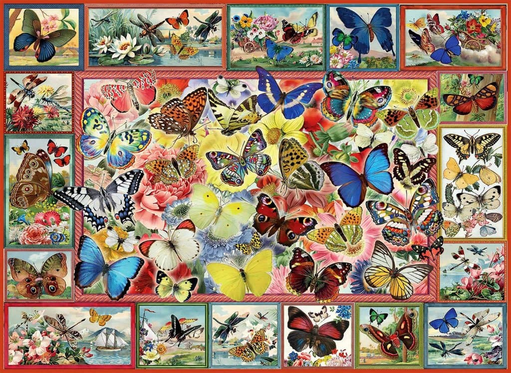 ANATOLIAN Puzzle Spousta motýlů 1000 dílků