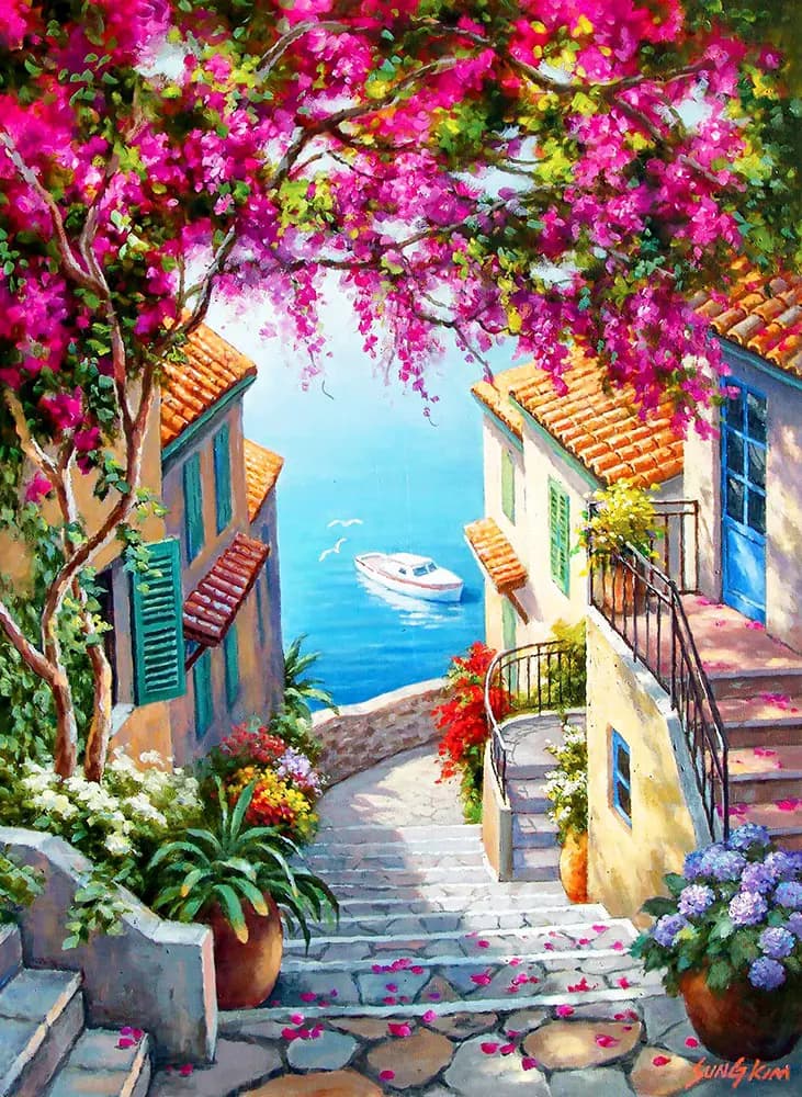 Anatolian - Puzzle Stairs to the Sea - 1000 dielov