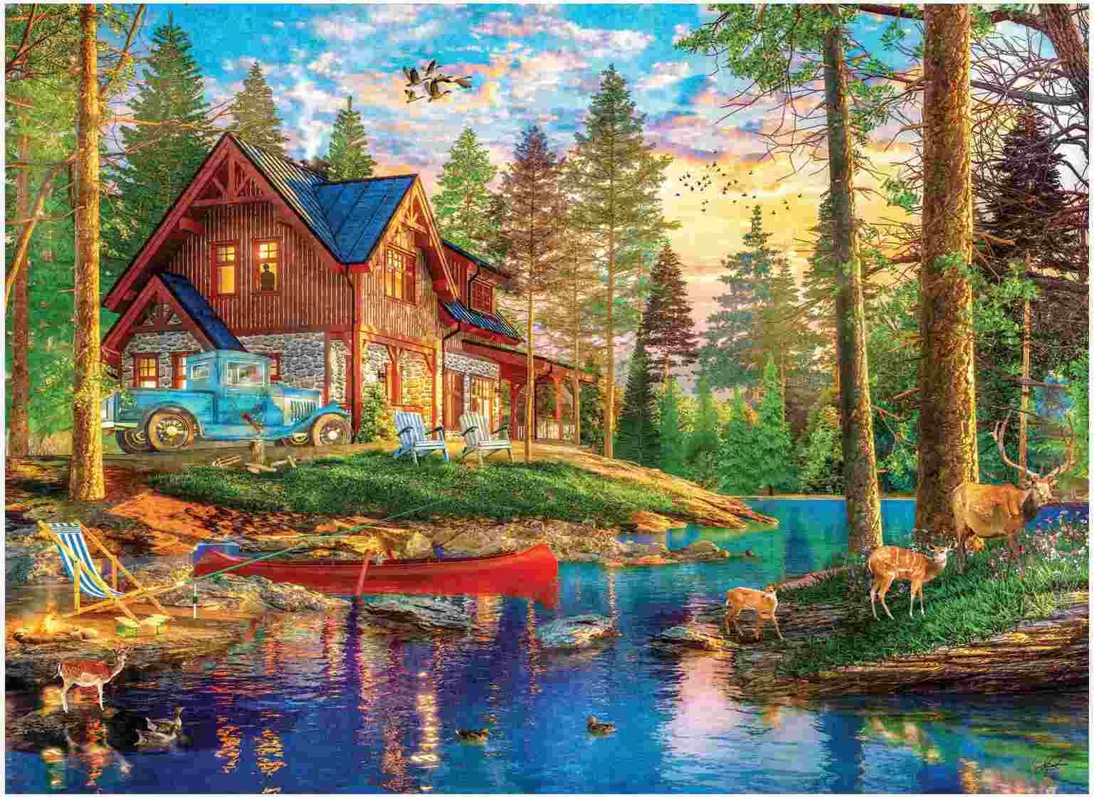 Anatolian - Puzzle Summer Cabin - 4000 dielov