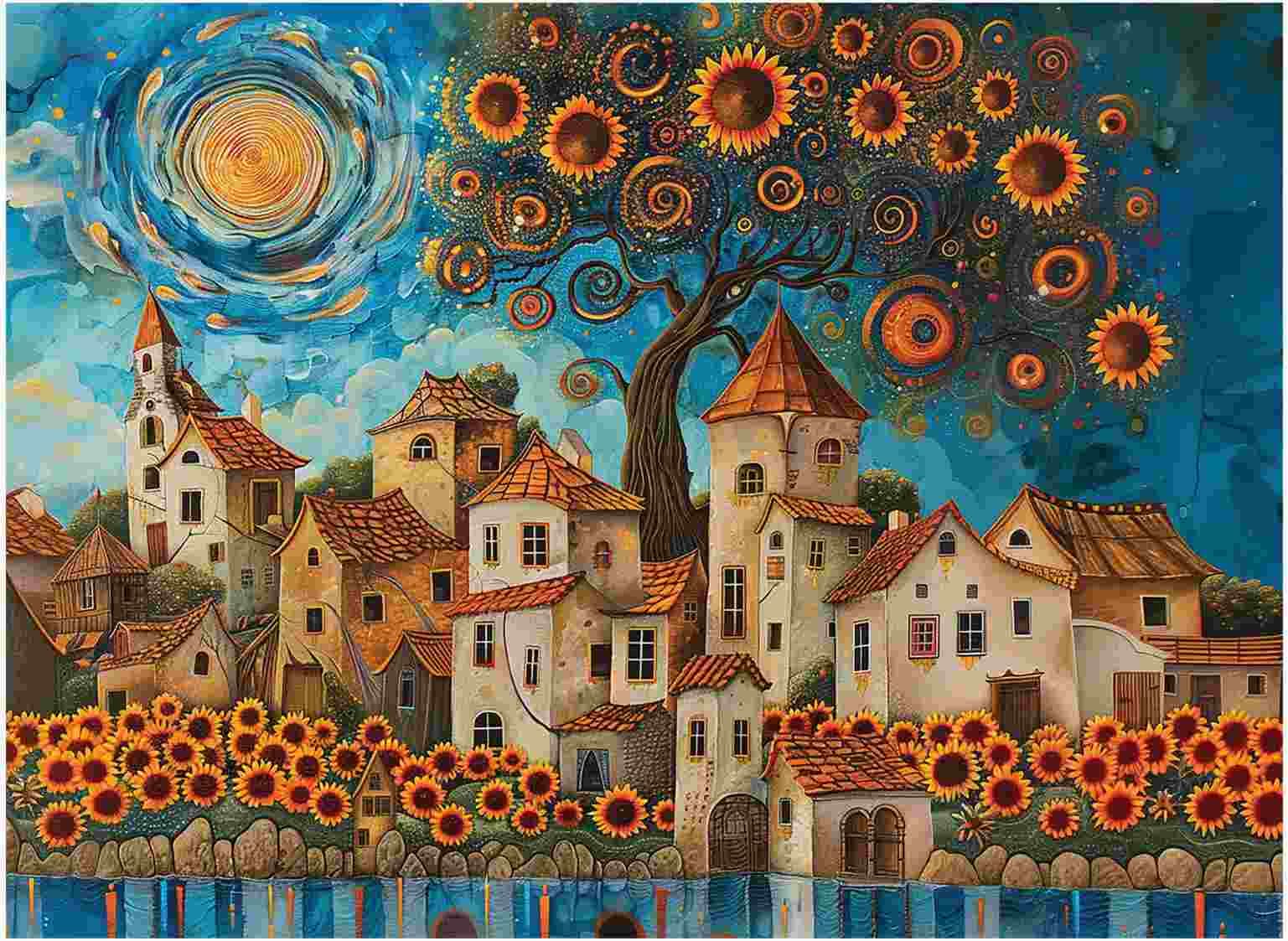 Anatolian - Puzzle Sunflowers - 1000 dielov