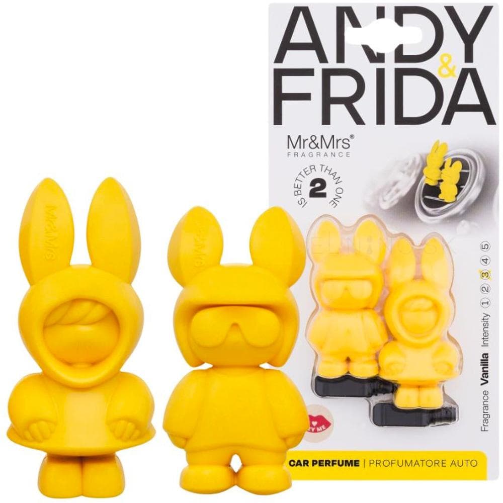 Andy & Frida ŽLTÁ - Vanilla Mr&Mrs