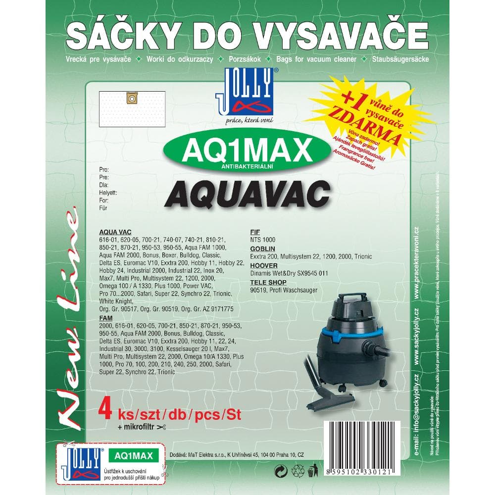 AQ 1 MAX vrecko do vysávača JOLLY