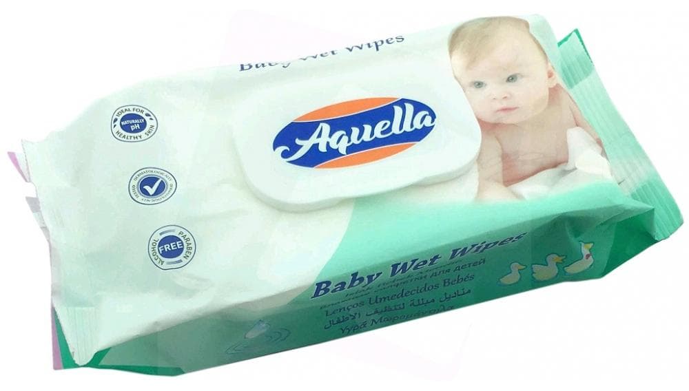 Aquella Vlhčené utierky Kids 72ks FLIPTOP