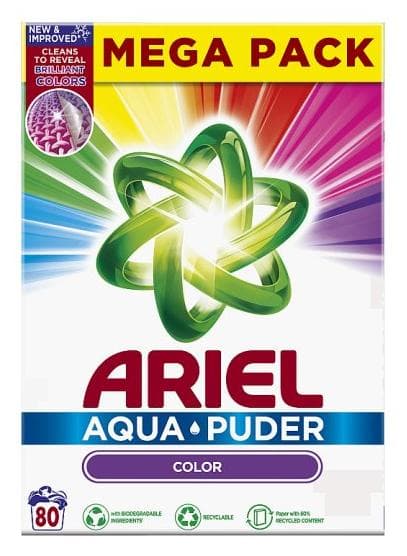 Ariel box 5,2kg Color 80PD