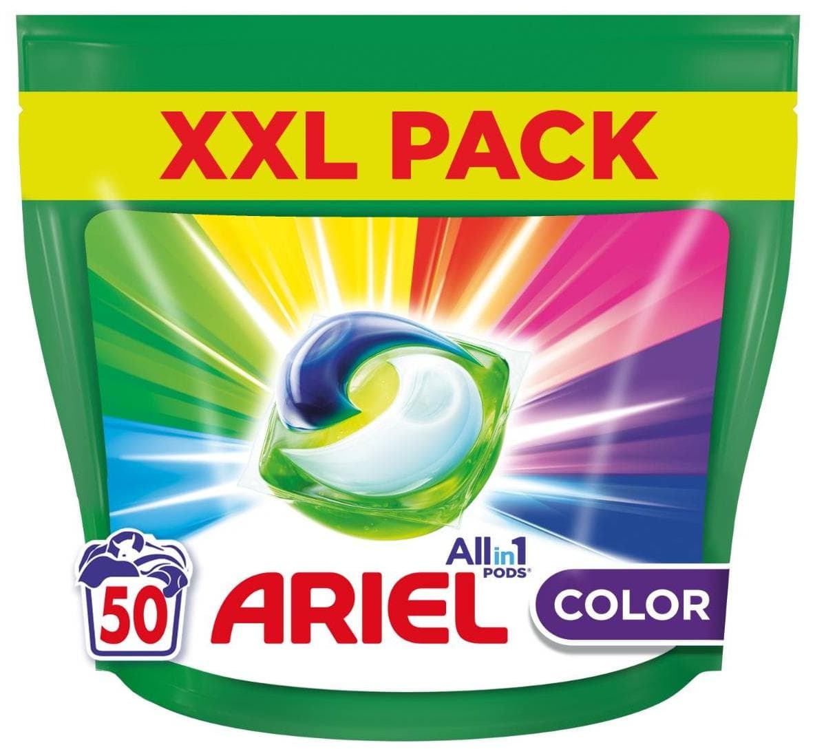 Ariel gelové tablety 50 ks Color