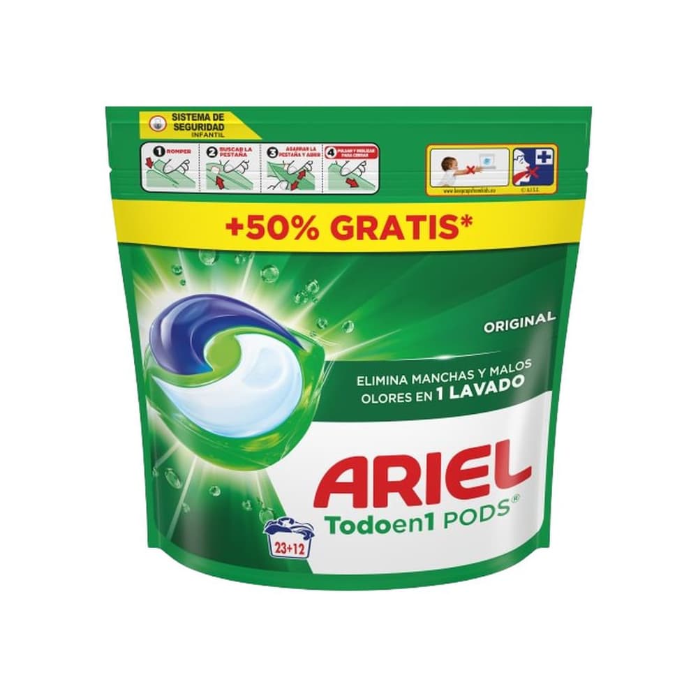 Ariel kapsule na pranie 35ks All in 1Color
