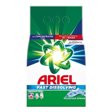 Ariel prací prášok 1,98 kg 36PD Mountain Spring