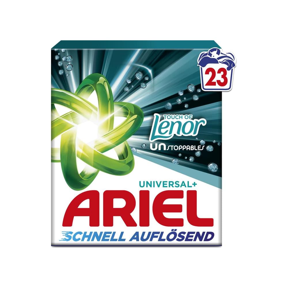 Ariel prací prášok 1,265kg/23pd Box Lenor