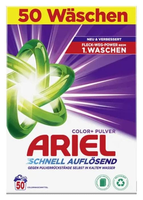Ariel prací prášok Box 3kg/50pd Color
