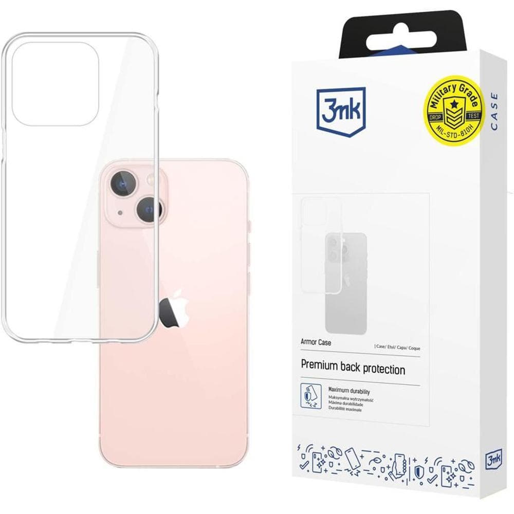 Armor case Apple iPhone 14 clear 3MK