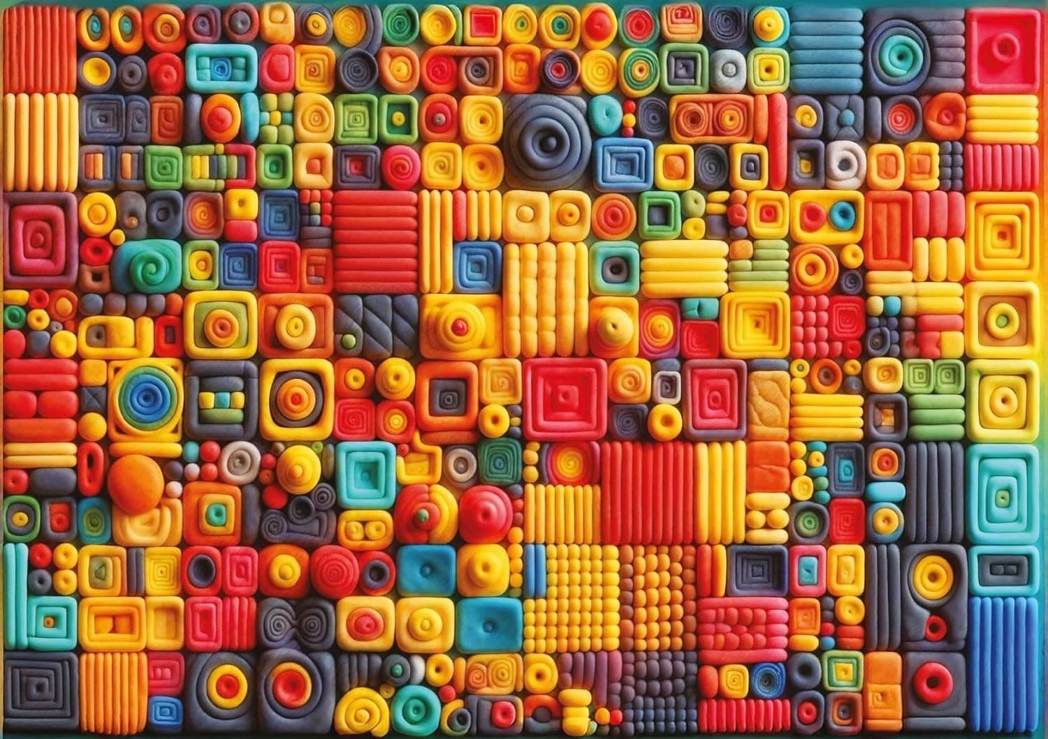 ART PUZZLE Puzzle Bláznivé kostky 1000 dílků