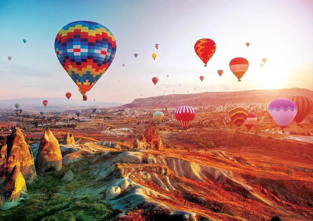 Art puzzle - Puzzle Cappadocia, Turkey - 1500 dielov