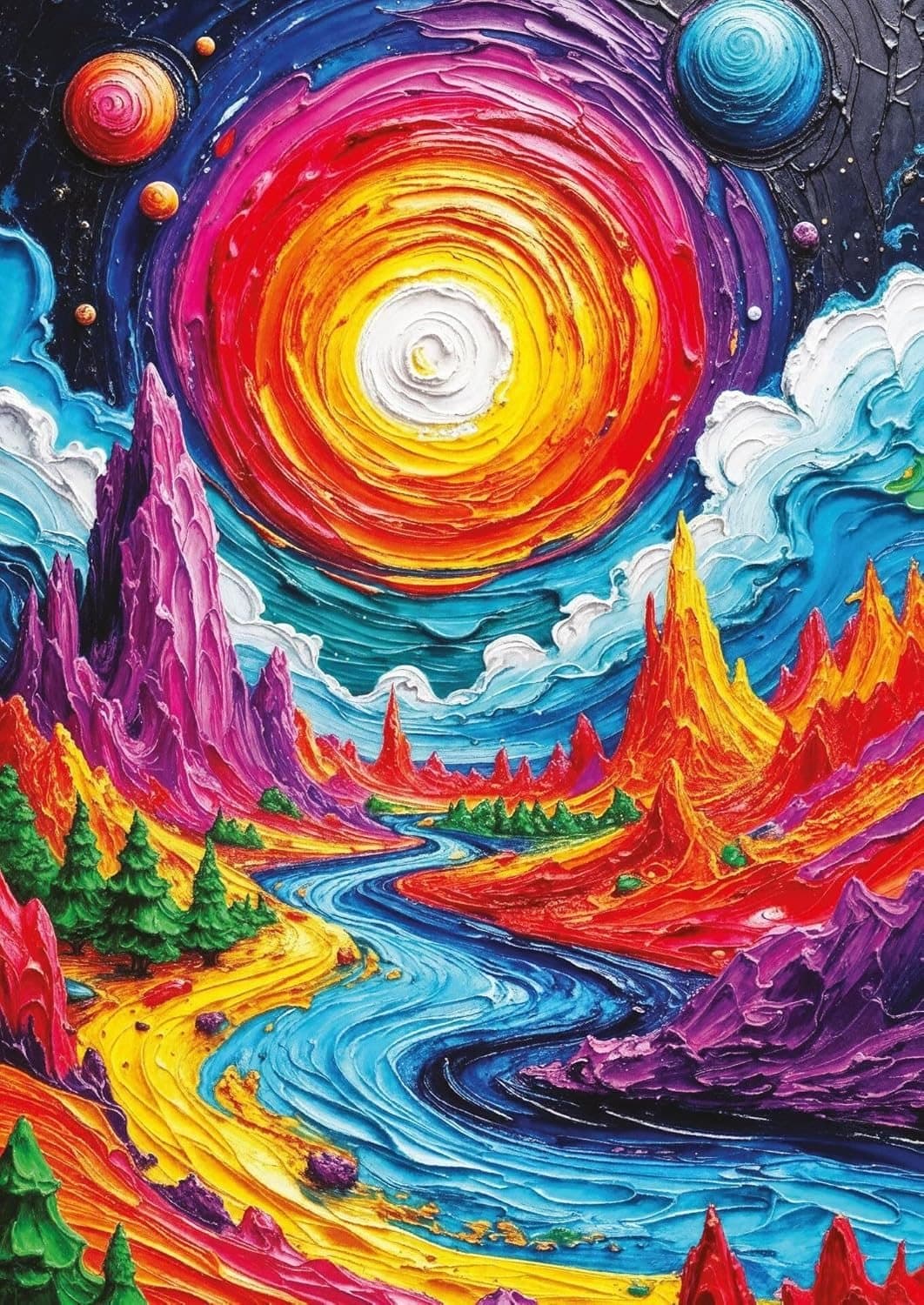 ART PUZZLE Puzzle Chromaverse 1000 dílků