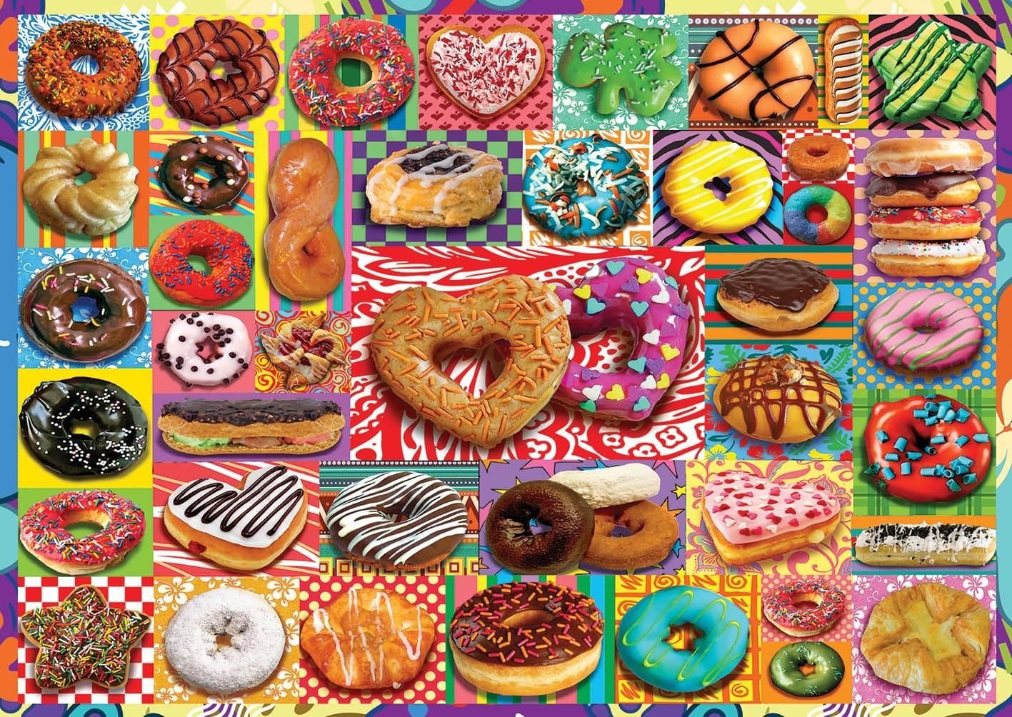 ART PUZZLE Puzzle Donuty 500 dílků