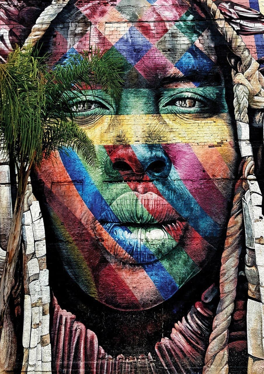 ART PUZZLE Puzzle Grafitti v Sao Paulu 260 dílků