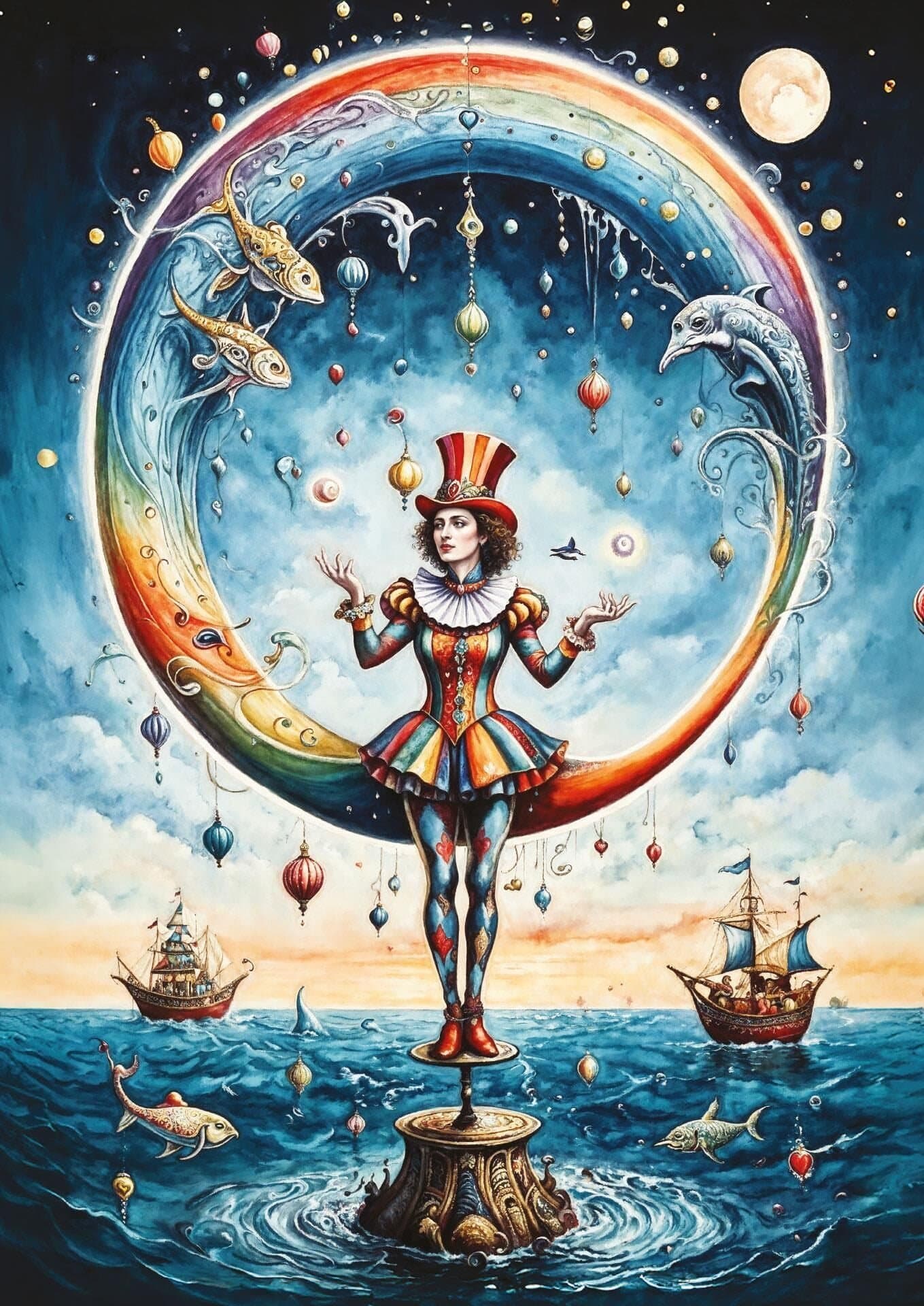 ART PUZZLE Puzzle Mořský akrobat 1500 dílků