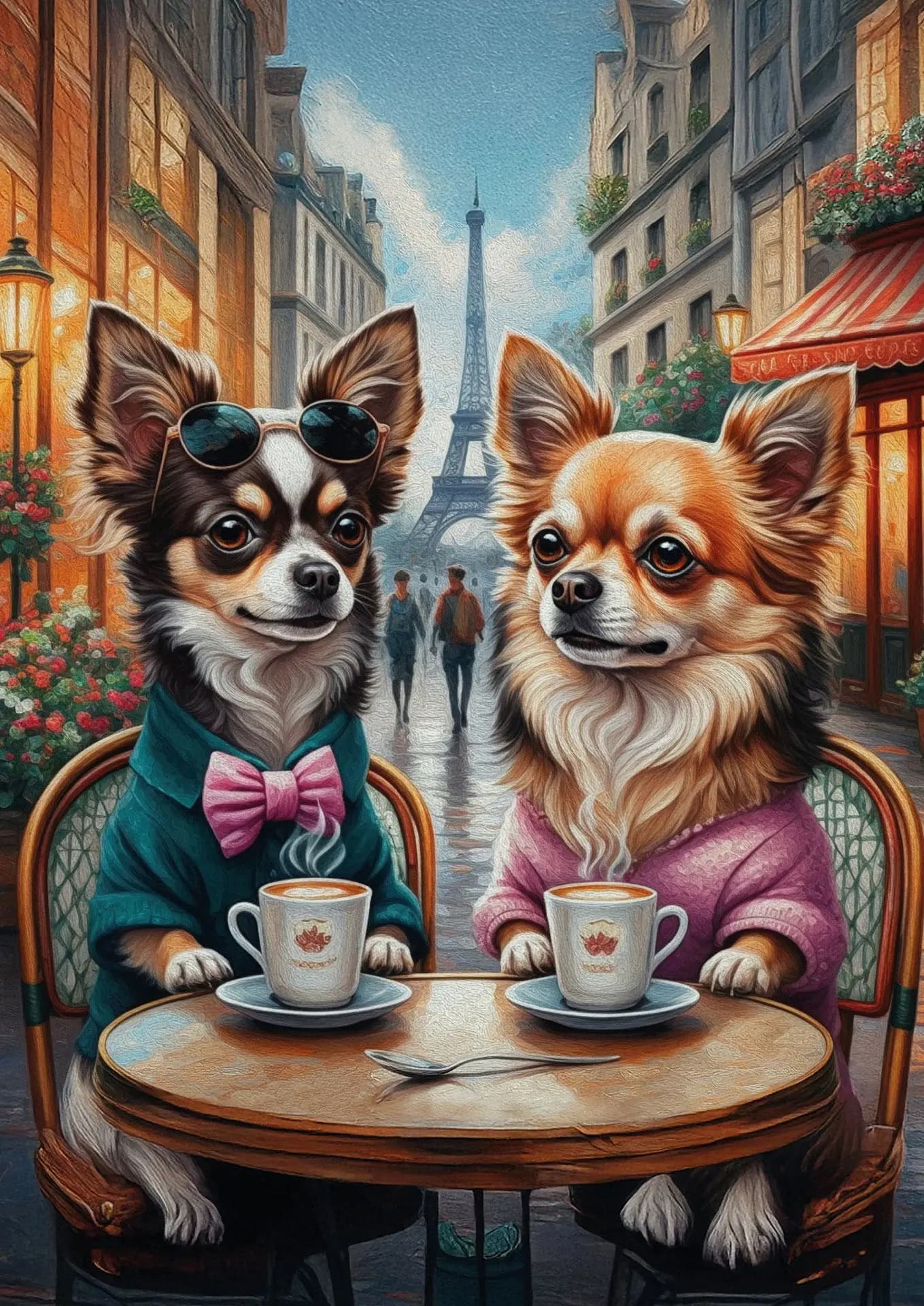 Art puzzle - Puzzle Paws in Style - 260 dielov