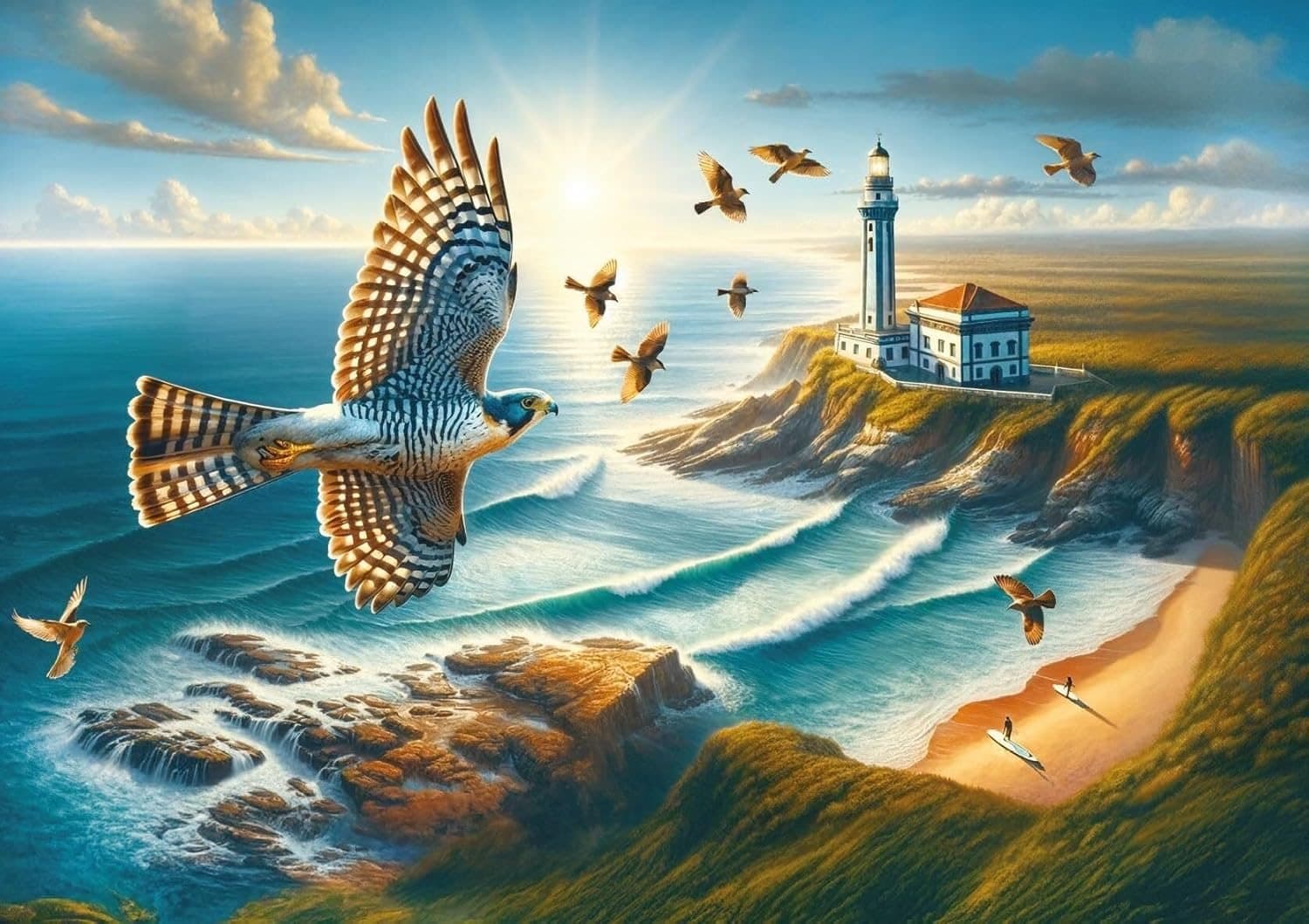 ART PUZZLE Puzzle Strážce nebes 2000 dílků