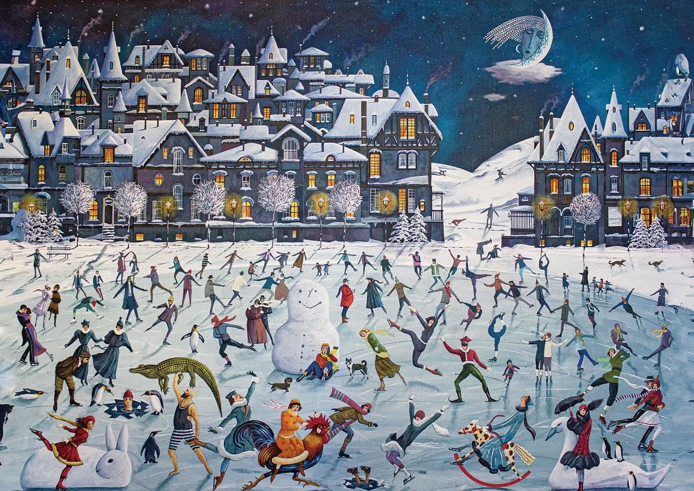 ART PUZZLE Puzzle Tanec na ledě 2000 dílků
