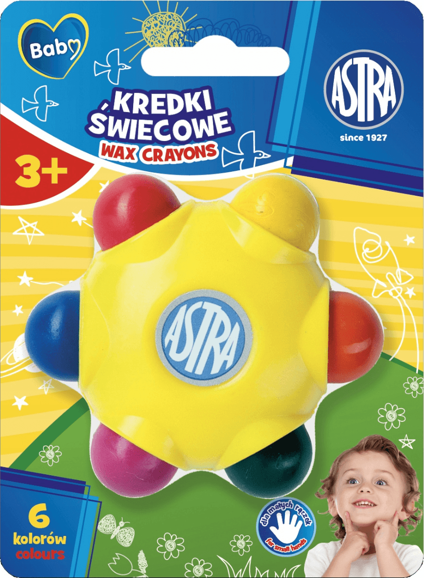 ASTRA BABY Voskovky Hvězda